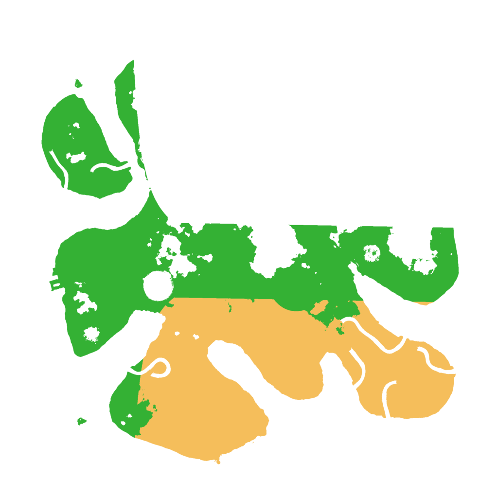 Biome Rust Map: Procedural Map, Size: 3000, Seed: 107008841