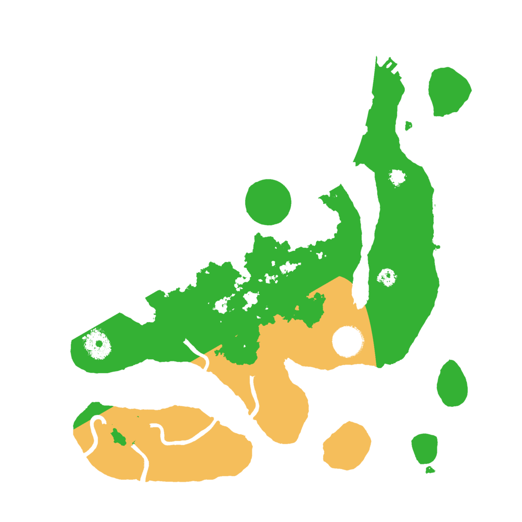 Biome Rust Map: Procedural Map, Size: 3000, Seed: 573848152