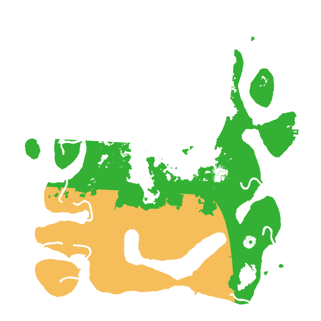 Biome Rust Map: Procedural Map, Size: 3791, Seed: 18