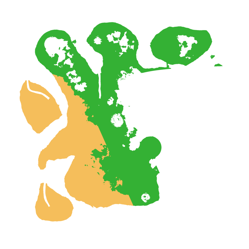 Biome Rust Map: Procedural Map, Size: 3000, Seed: 95285