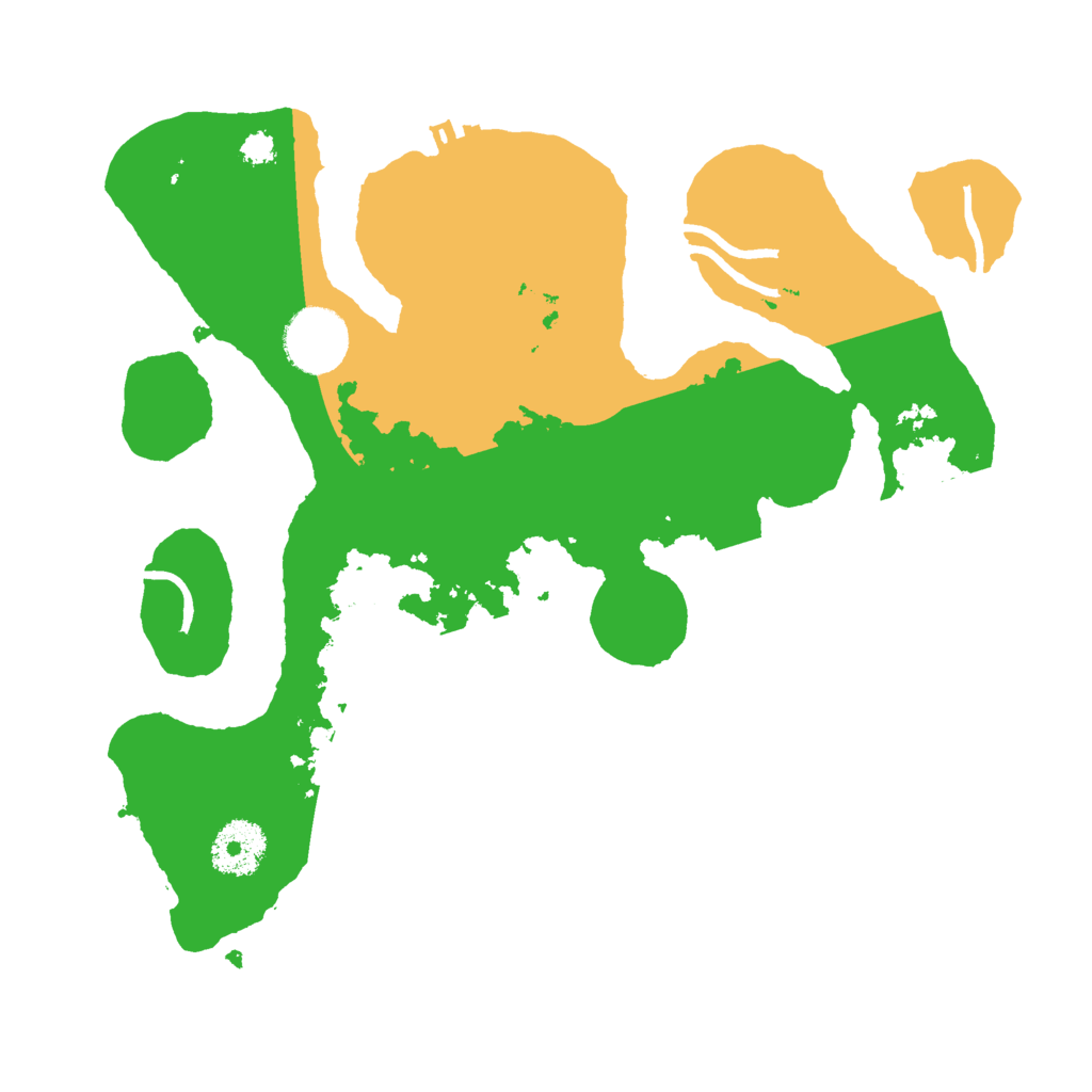 Biome Rust Map: Procedural Map, Size: 3000, Seed: 20220303