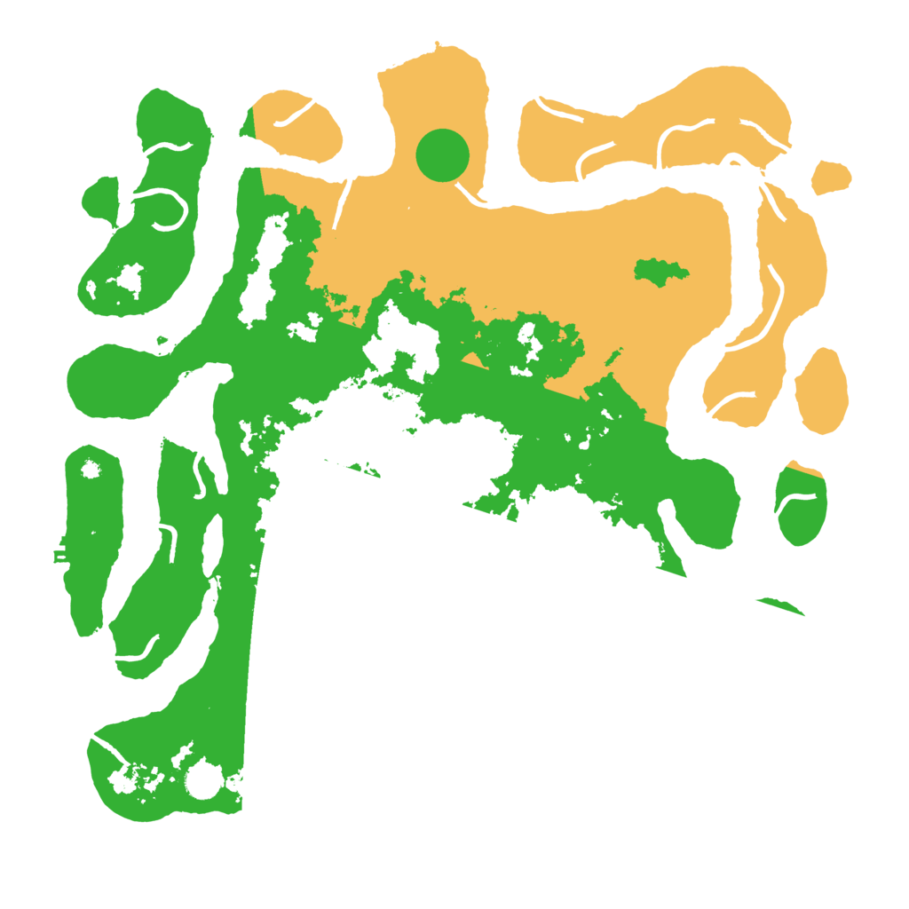 Biome Rust Map: Procedural Map, Size: 4500, Seed: 1176378
