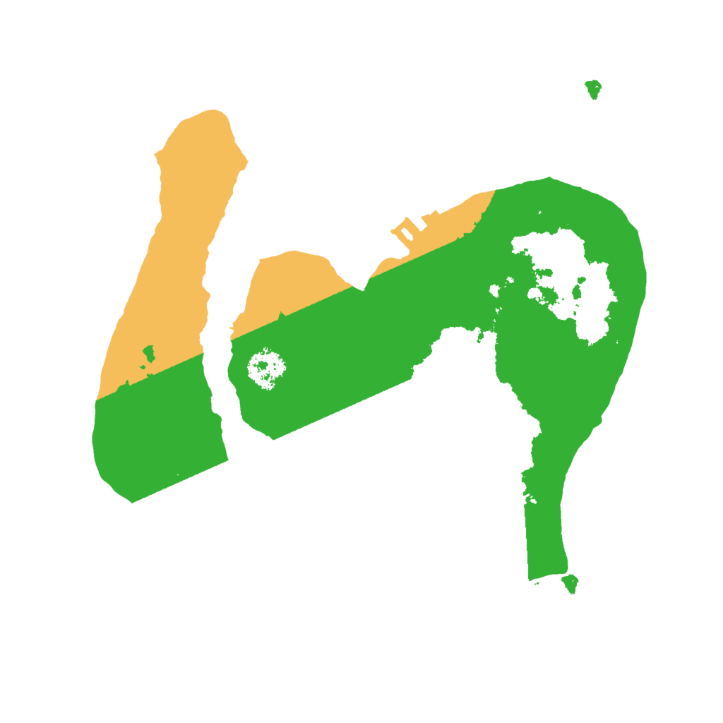 Biome Rust Map: Procedural Map, Size: 2000, Seed: 2506112