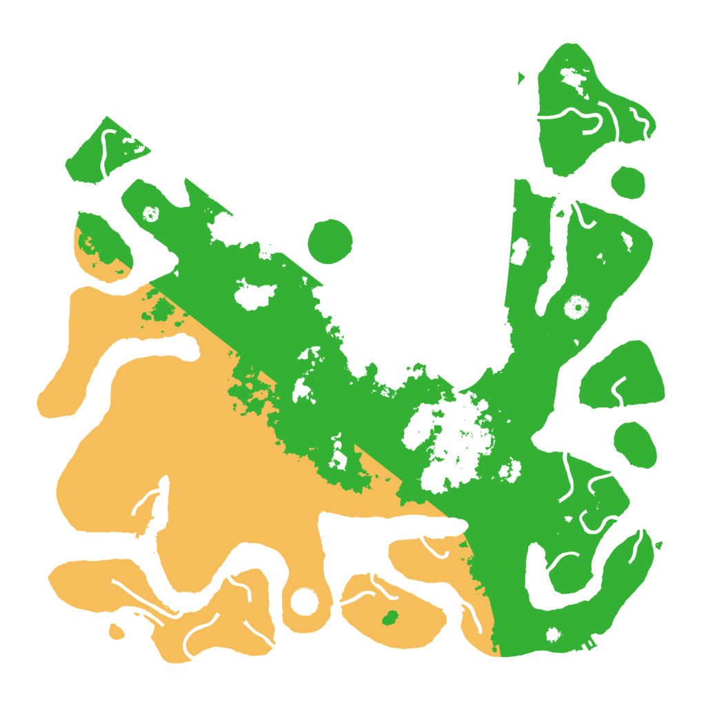 Biome Rust Map: Procedural Map, Size: 4500, Seed: 704667749