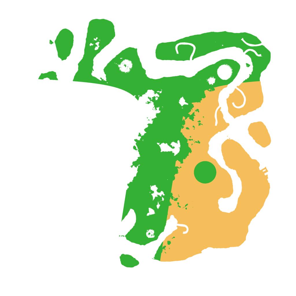 Biome Rust Map: Procedural Map, Size: 3500, Seed: 898530