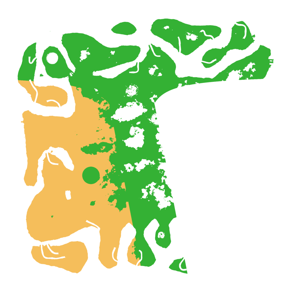 Biome Rust Map: Procedural Map, Size: 4500, Seed: 4046792