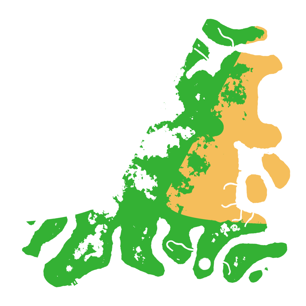 Biome Rust Map: Procedural Map, Size: 4500, Seed: 2686152