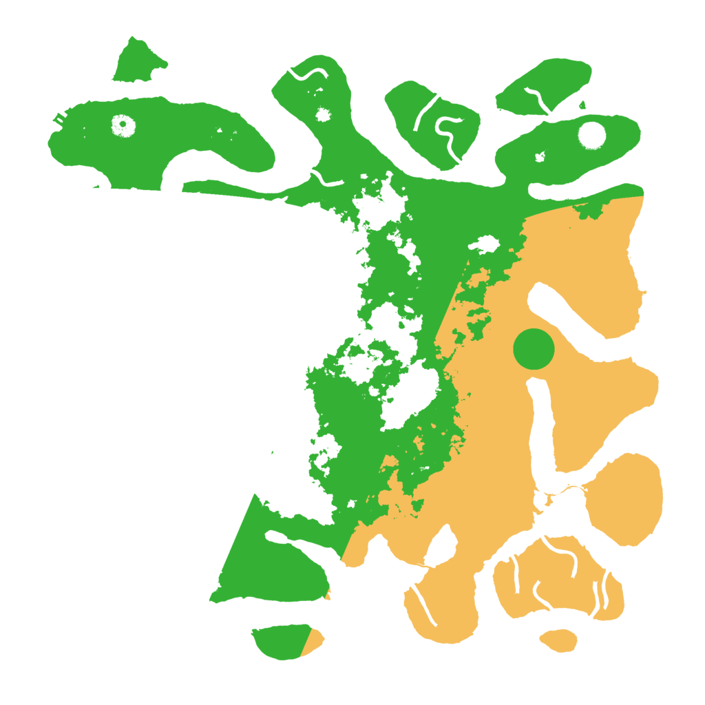 Biome Rust Map: Procedural Map, Size: 4500, Seed: 1865595