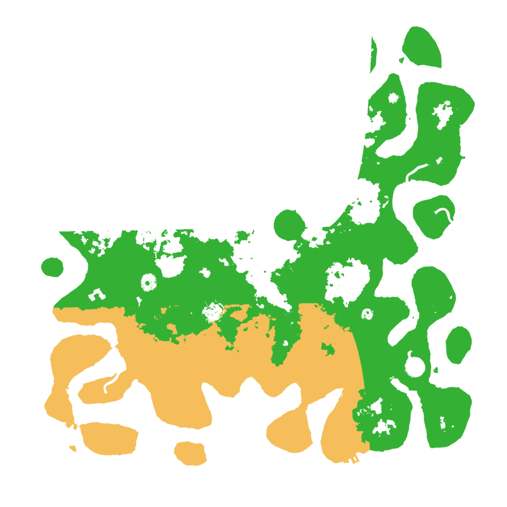 Biome Rust Map: Procedural Map, Size: 4500, Seed: 939968