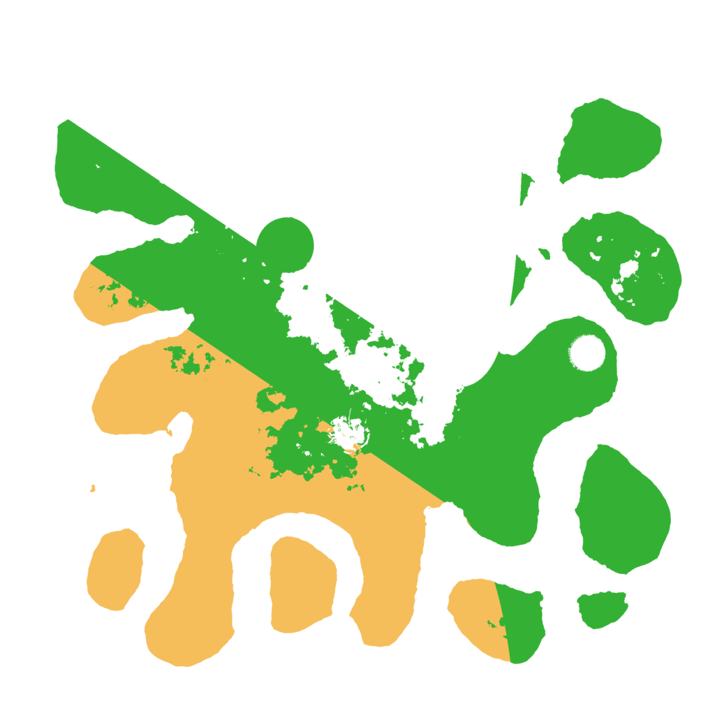 Biome Rust Map: Barren, Size: 3500, Seed: 1695506