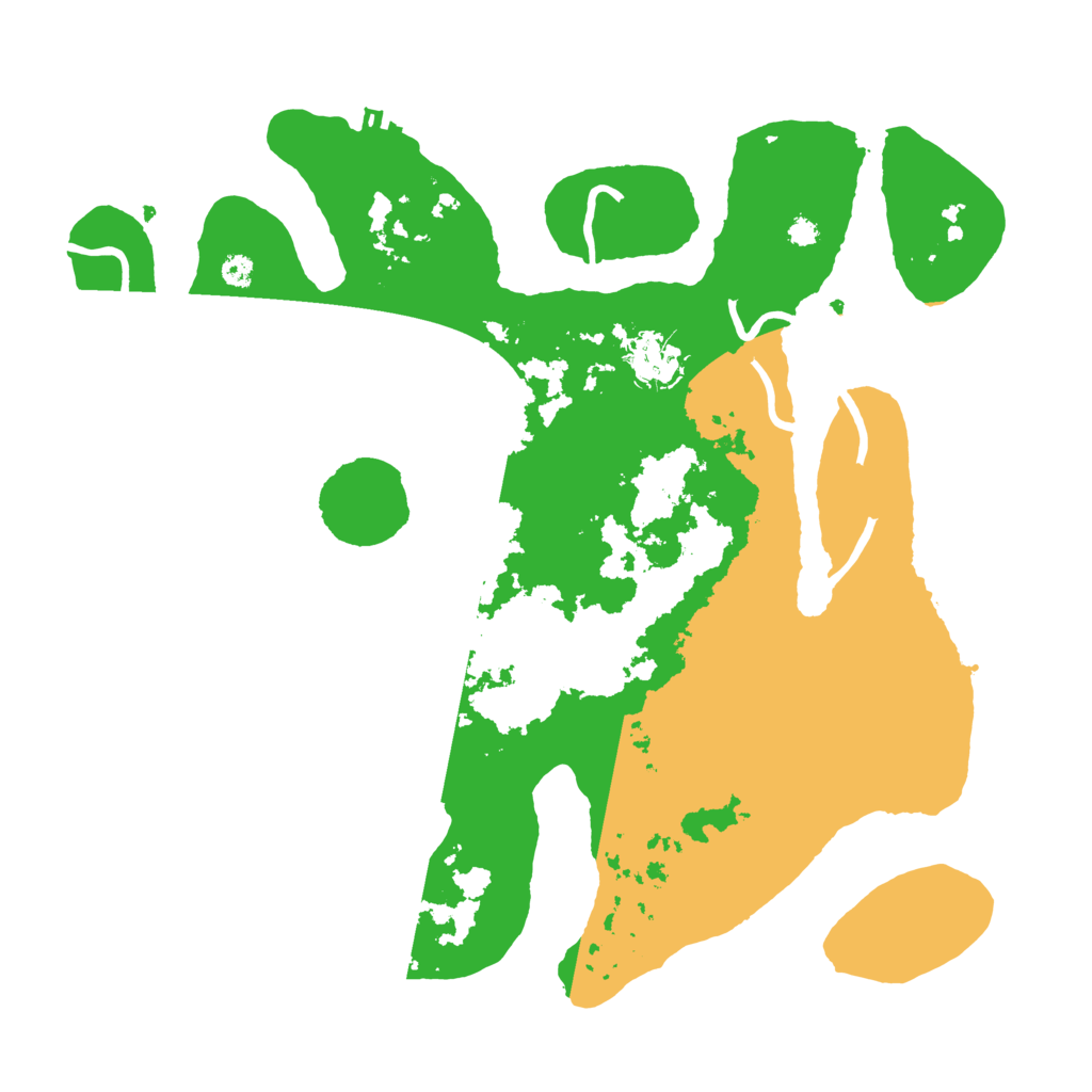 Biome Rust Map: Procedural Map, Size: 3500, Seed: 2850714