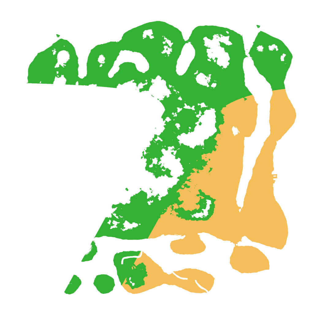 Biome Rust Map: Procedural Map, Size: 4500, Seed: 512396412