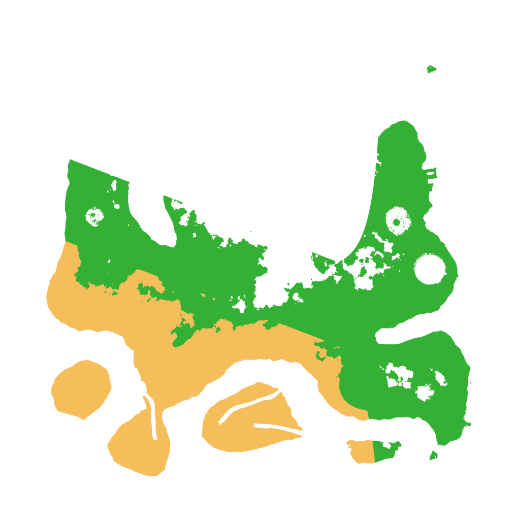 Biome Rust Map: Procedural Map, Size: 3000, Seed: 1115851334