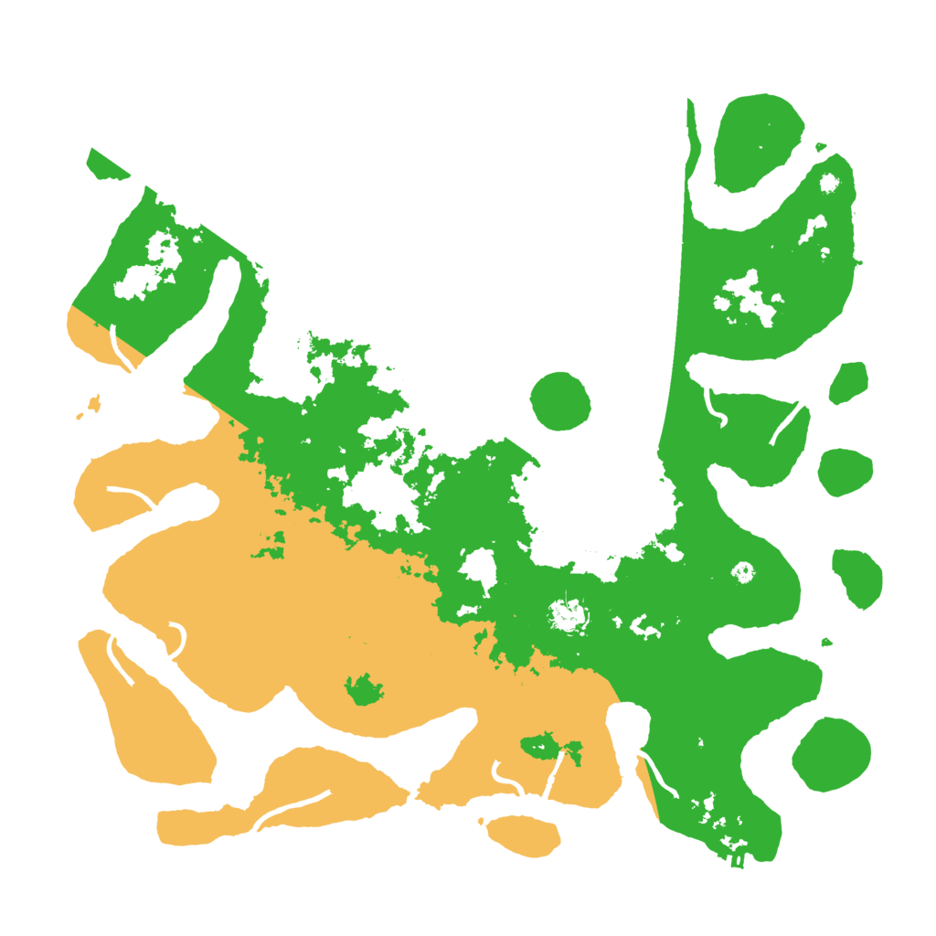 Biome Rust Map: Procedural Map, Size: 4500, Seed: 818426