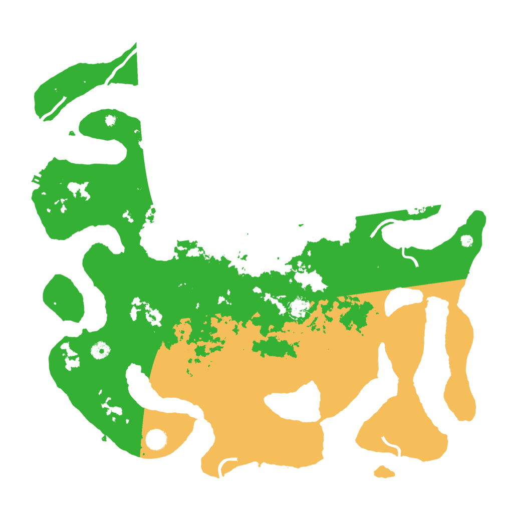 Biome Rust Map: Procedural Map, Size: 4300, Seed: 1982132822