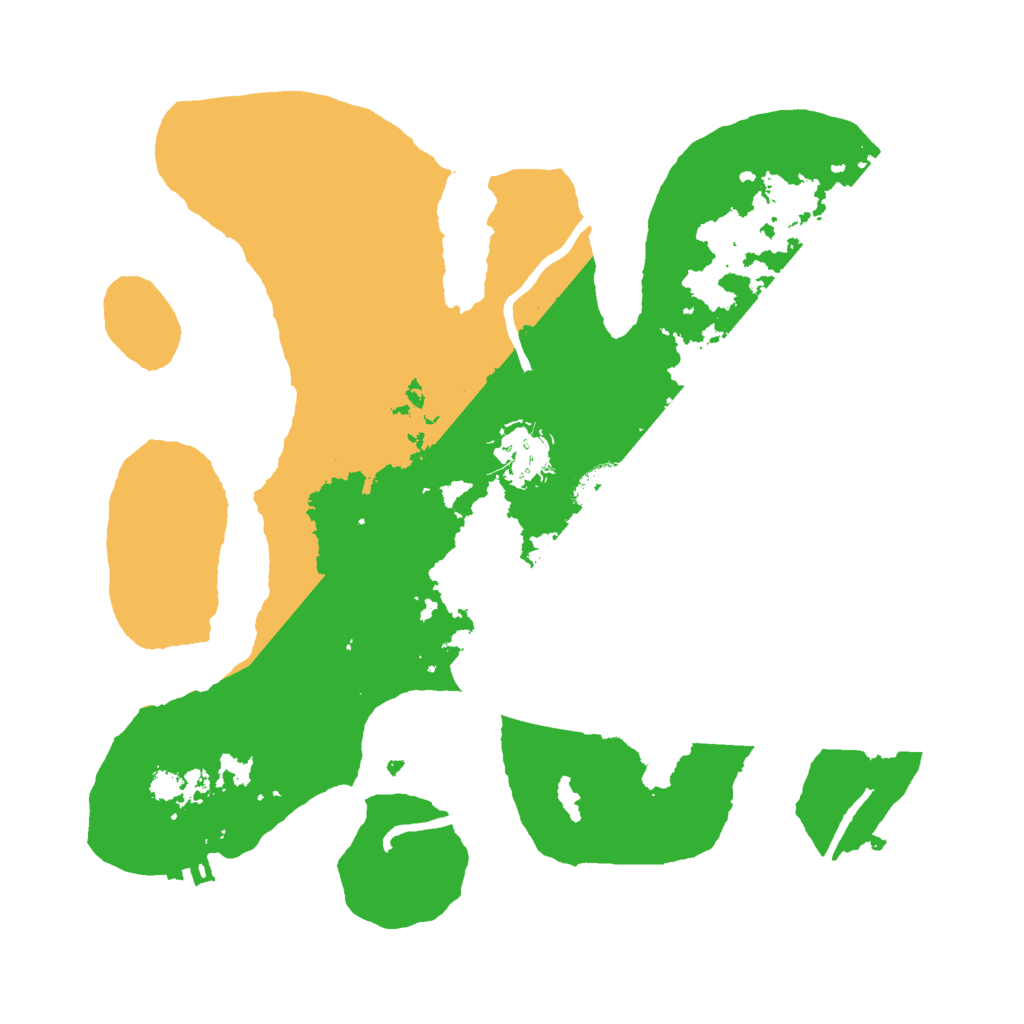 Biome Rust Map: Procedural Map, Size: 3000, Seed: 1272707853