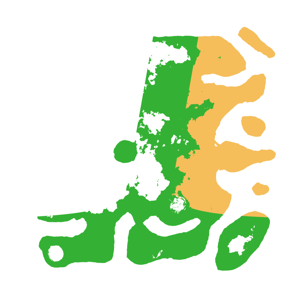 Biome Rust Map: Barren, Size: 3500, Seed: 3757457