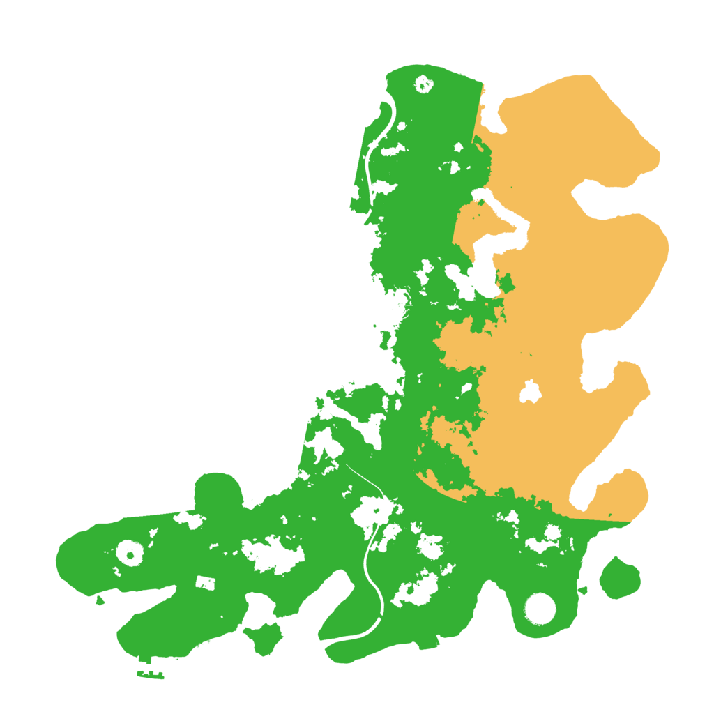 Biome Rust Map: Procedural Map, Size: 4000, Seed: 24337492