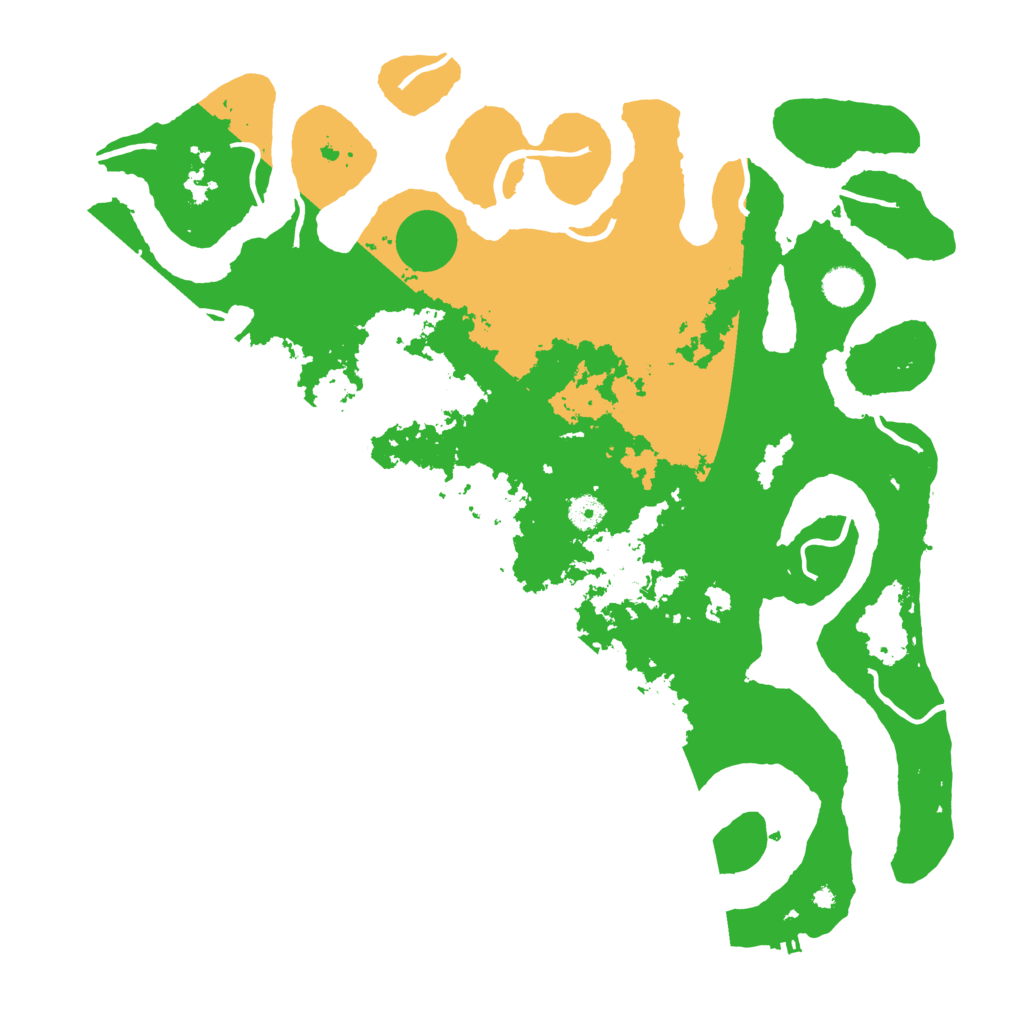 Biome Rust Map: Procedural Map, Size: 4500, Seed: 6152589