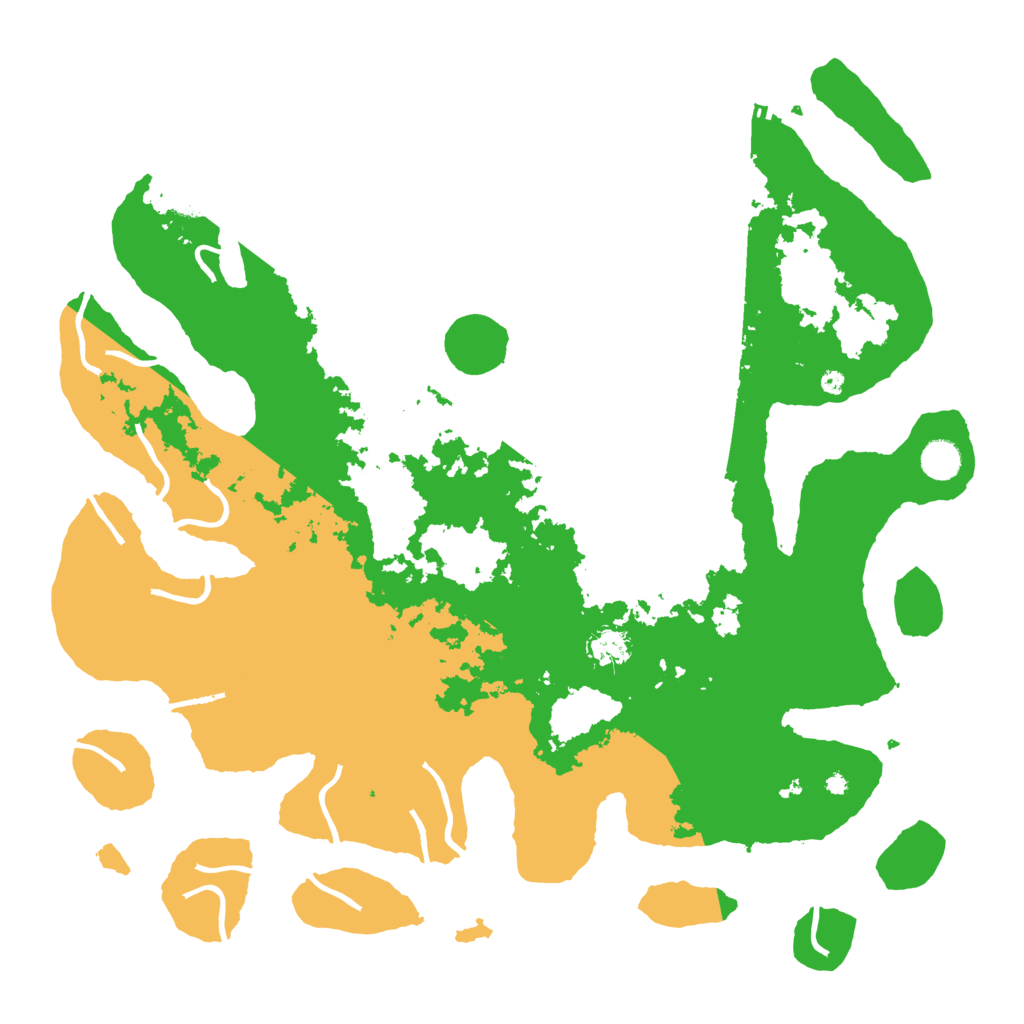 Biome Rust Map: Procedural Map, Size: 4500, Seed: 4913414