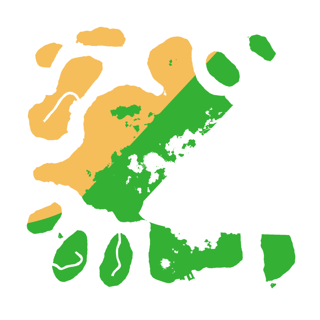 Biome Rust Map: Procedural Map, Size: 3000, Seed: 800680763