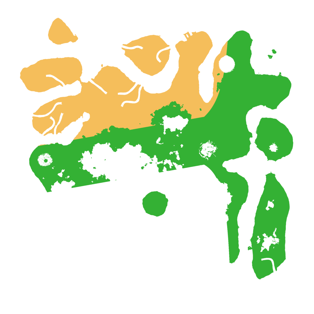 Biome Rust Map: Procedural Map, Size: 3500, Seed: 6328764