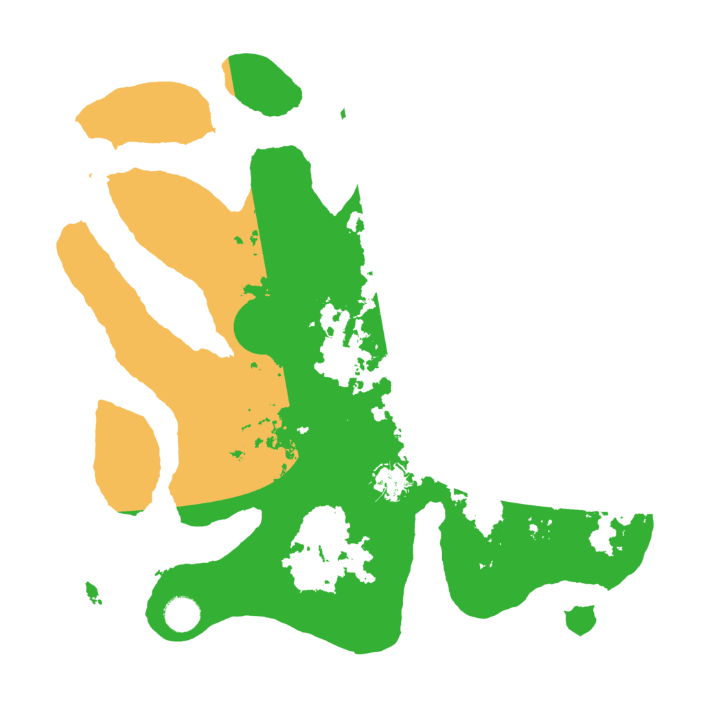 Biome Rust Map: Barren, Size: 3500, Seed: 404080