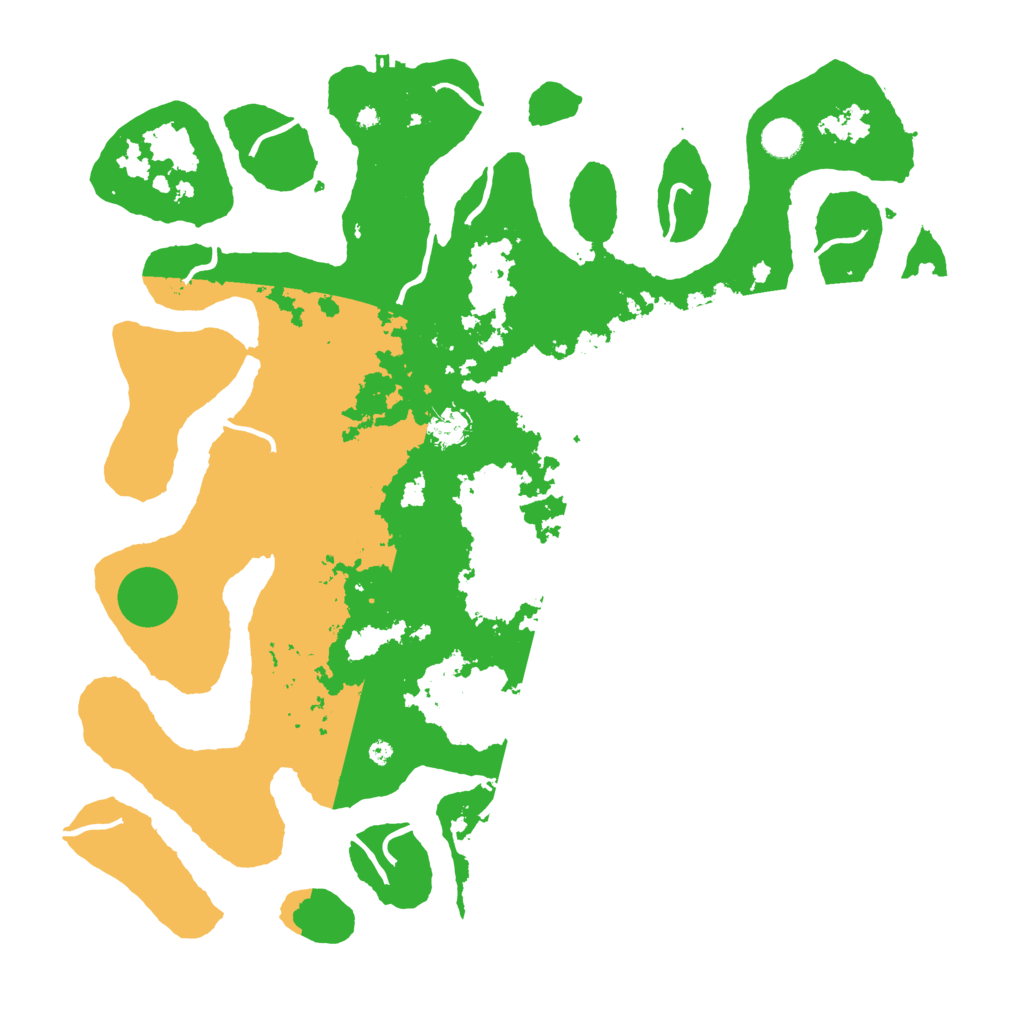 Biome Rust Map: Procedural Map, Size: 4500, Seed: 584817