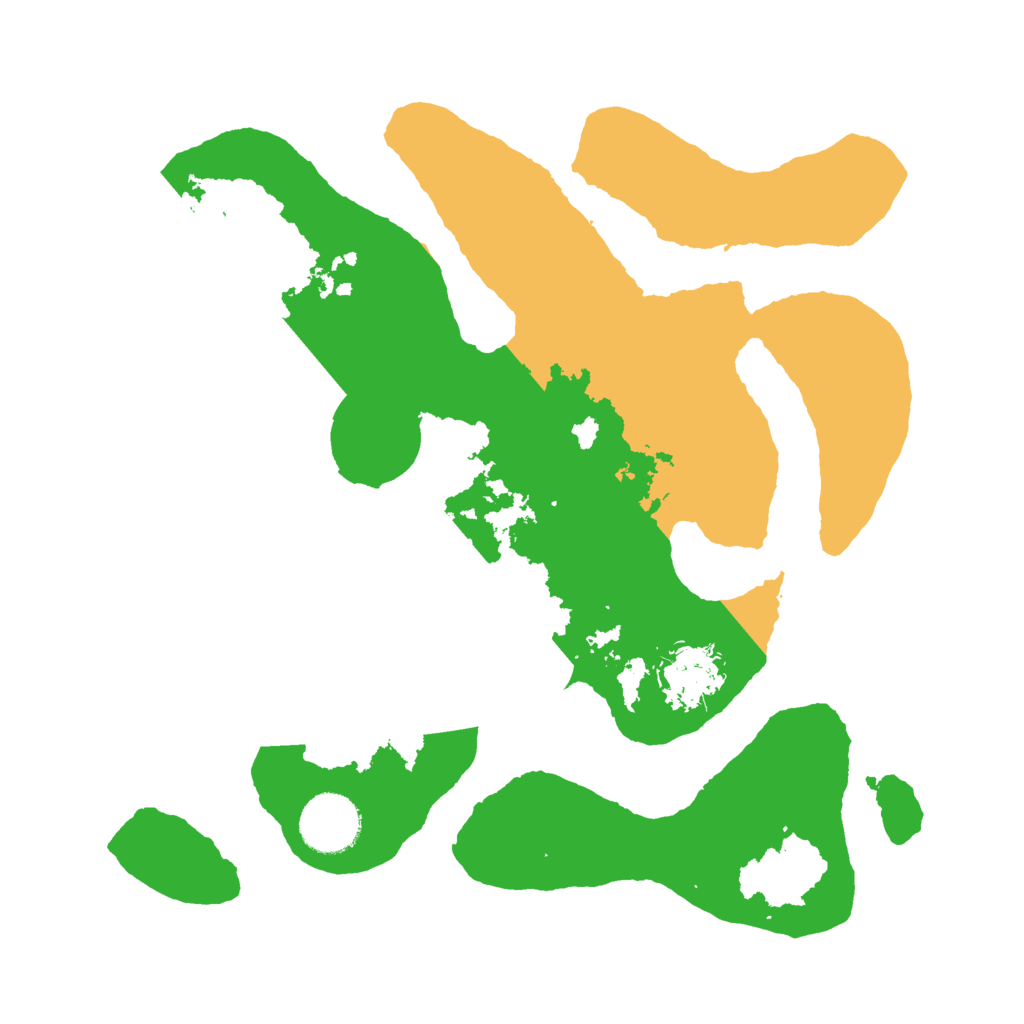 Biome Rust Map: Barren, Size: 3000, Seed: 832