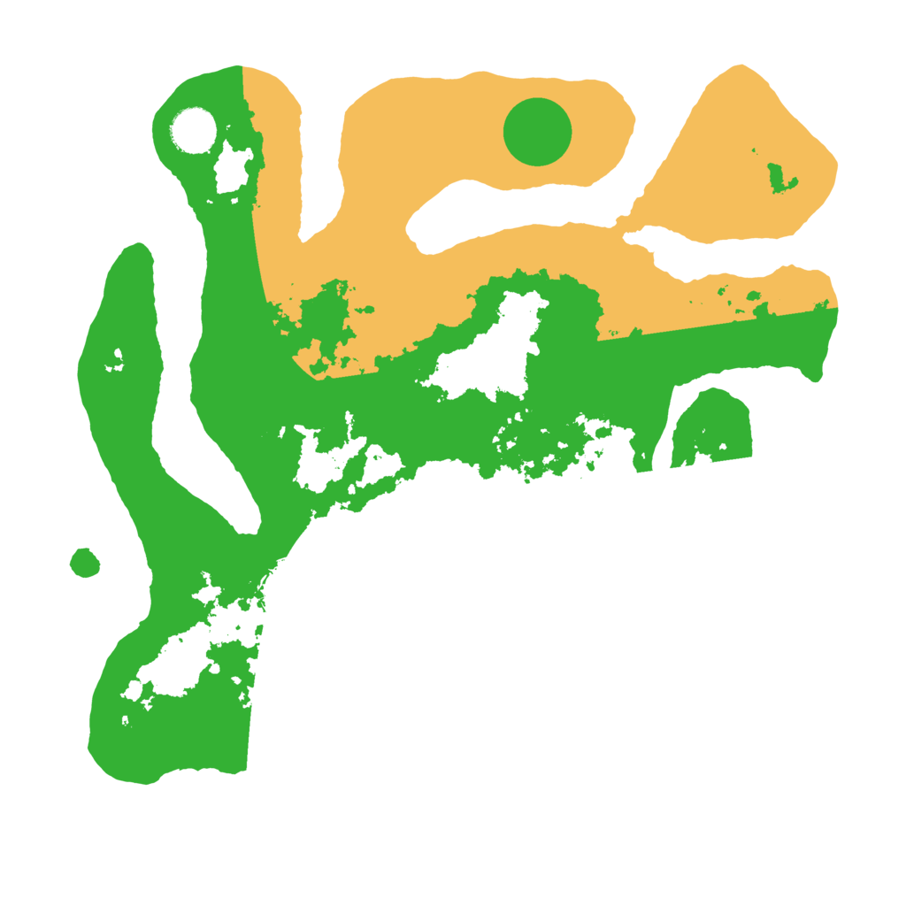 Biome Rust Map: Barren, Size: 3500, Seed: 1797875