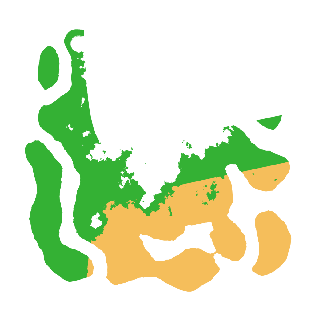 Biome Rust Map: Barren, Size: 3500, Seed: 5023201