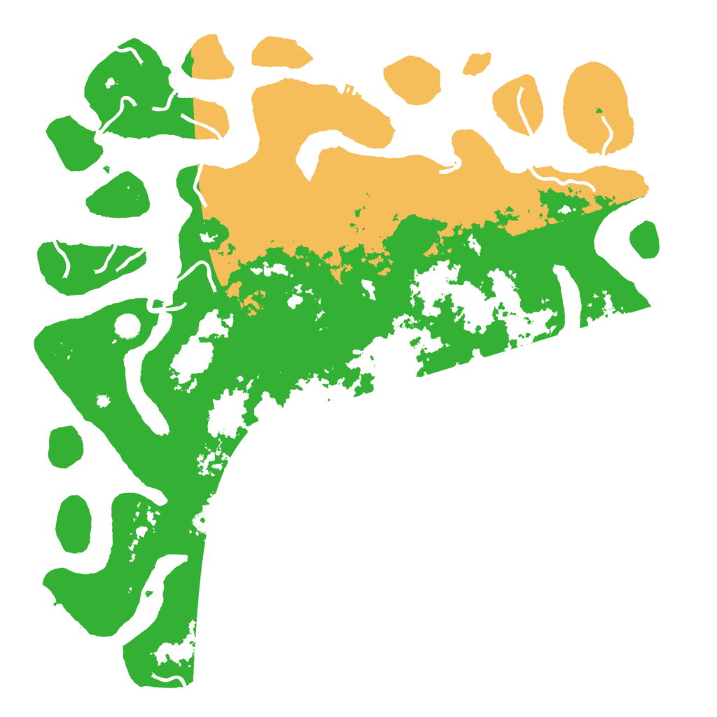 Biome Rust Map: Procedural Map, Size: 5000, Seed: 20220303