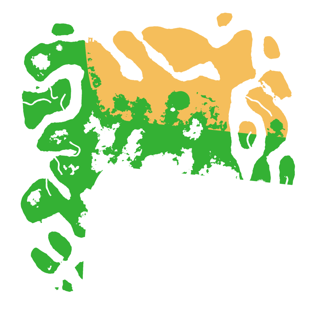 Biome Rust Map: Procedural Map, Size: 4500, Seed: 5030166