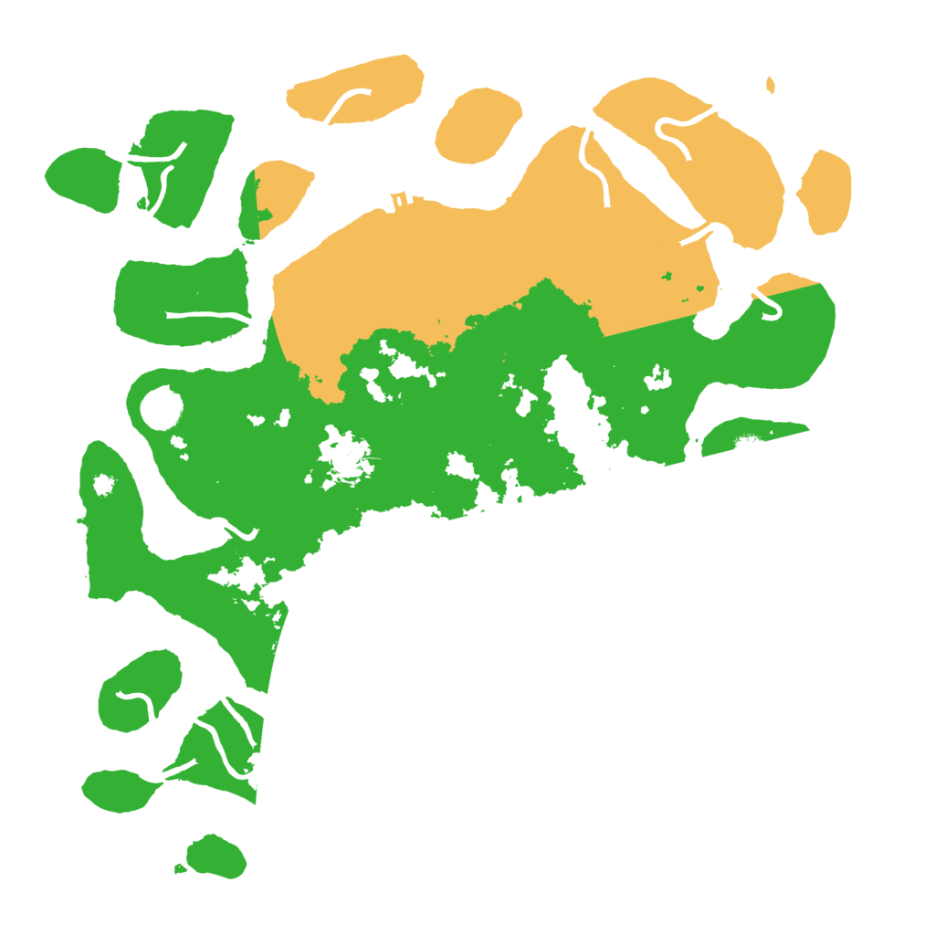 Biome Rust Map: Procedural Map, Size: 4001, Seed: 1197308954