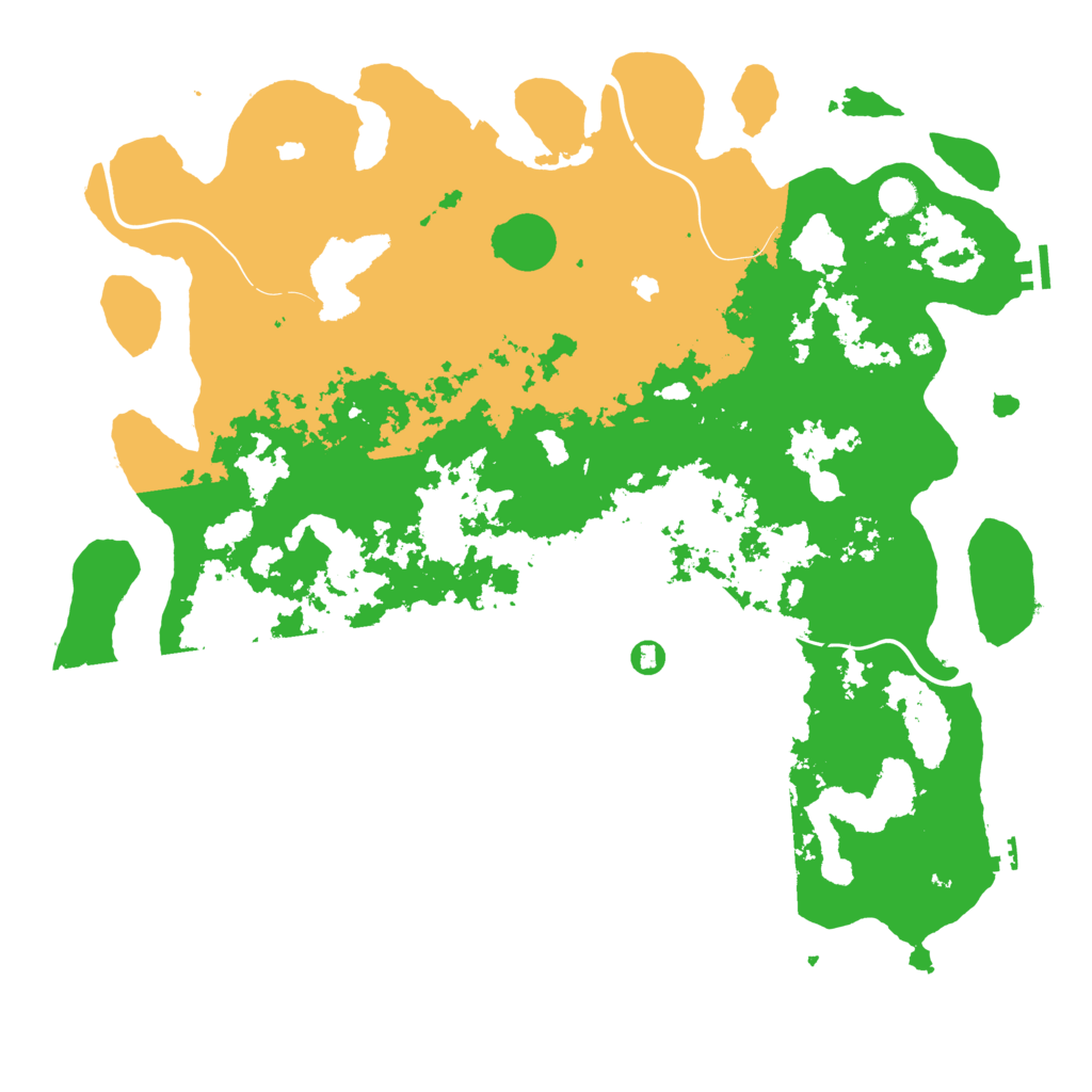 Biome Rust Map: Procedural Map, Size: 5000, Seed: 30091863