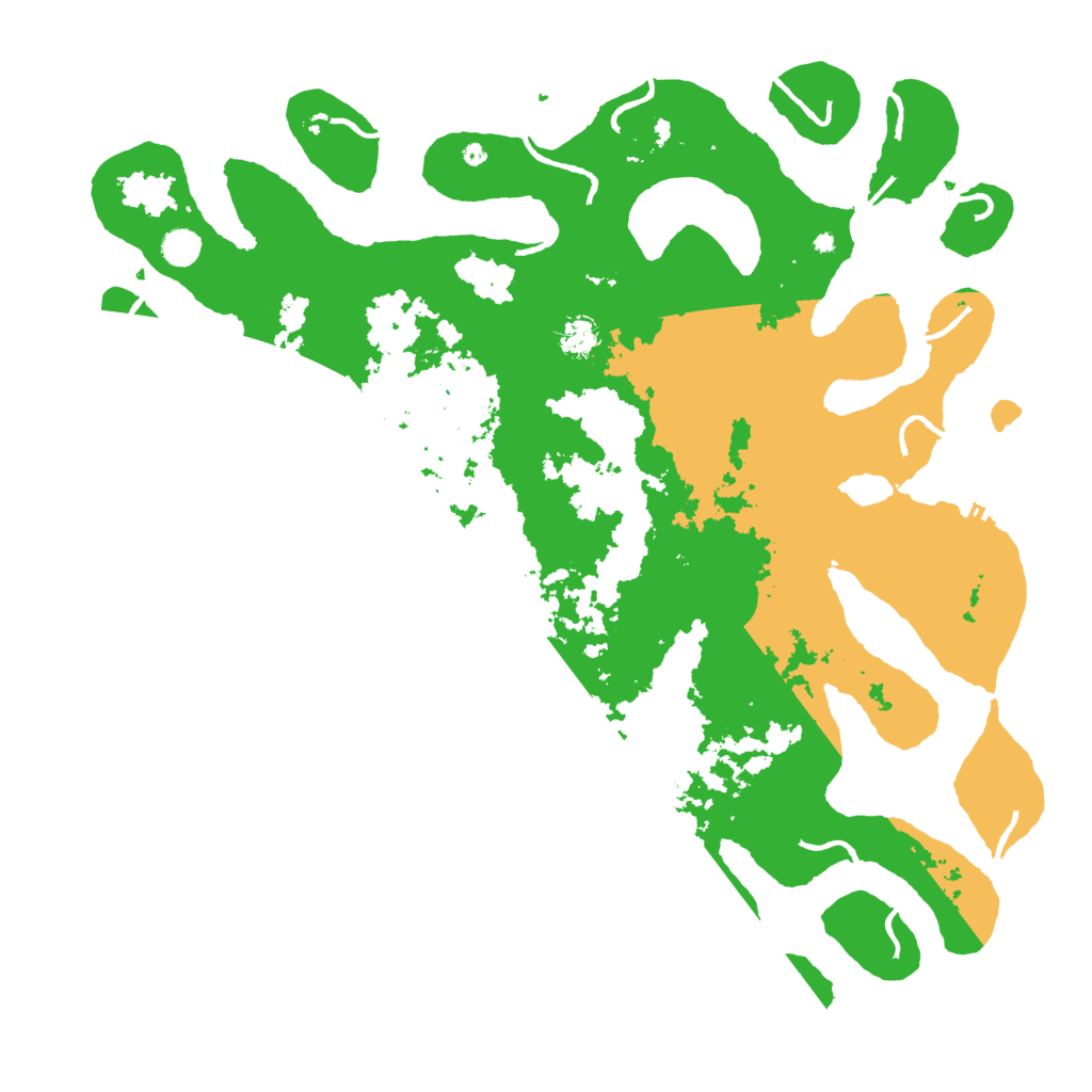 Biome Rust Map: Procedural Map, Size: 5000, Seed: 1131999767