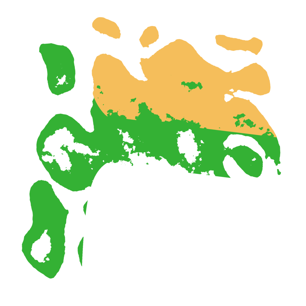 Biome Rust Map: Barren, Size: 3500, Seed: 5285212