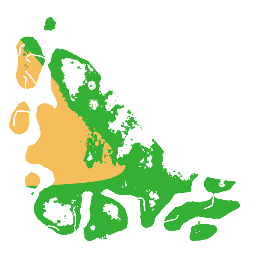 Biome Rust Map: Procedural Map, Size: 4500, Seed: 3937943