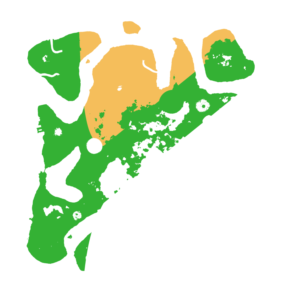 Biome Rust Map: Procedural Map, Size: 3500, Seed: 4606649