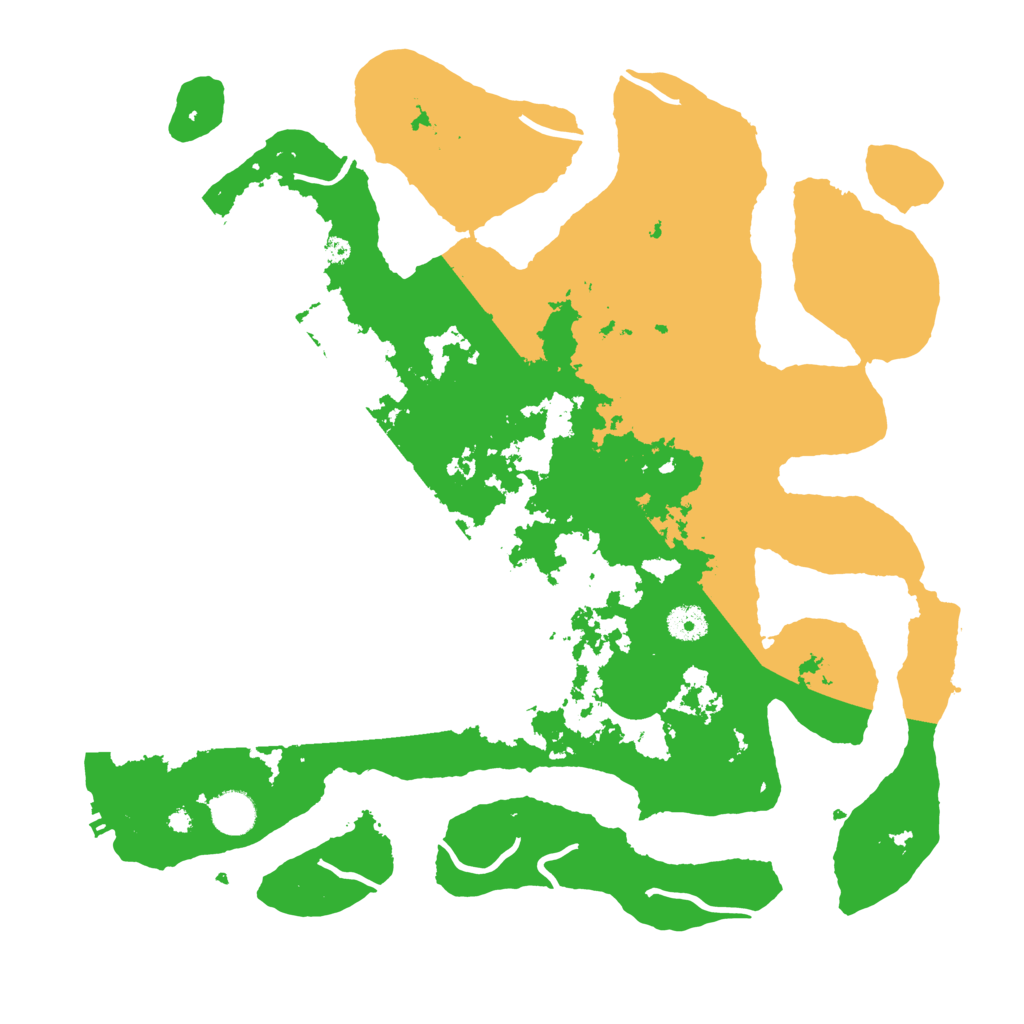 Biome Rust Map: Procedural Map, Size: 4050, Seed: 810459241