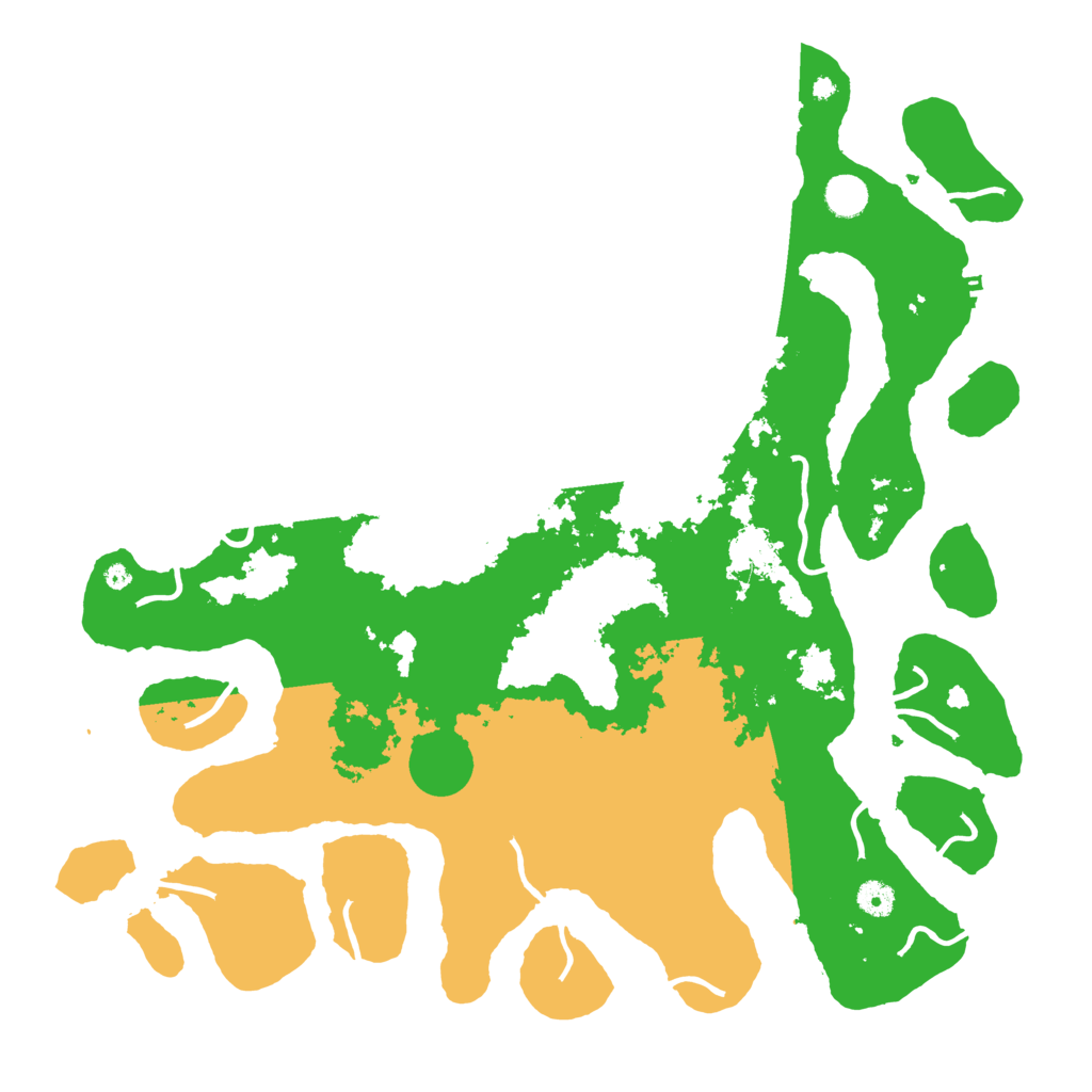 Biome Rust Map: Procedural Map, Size: 4500, Seed: 1779095
