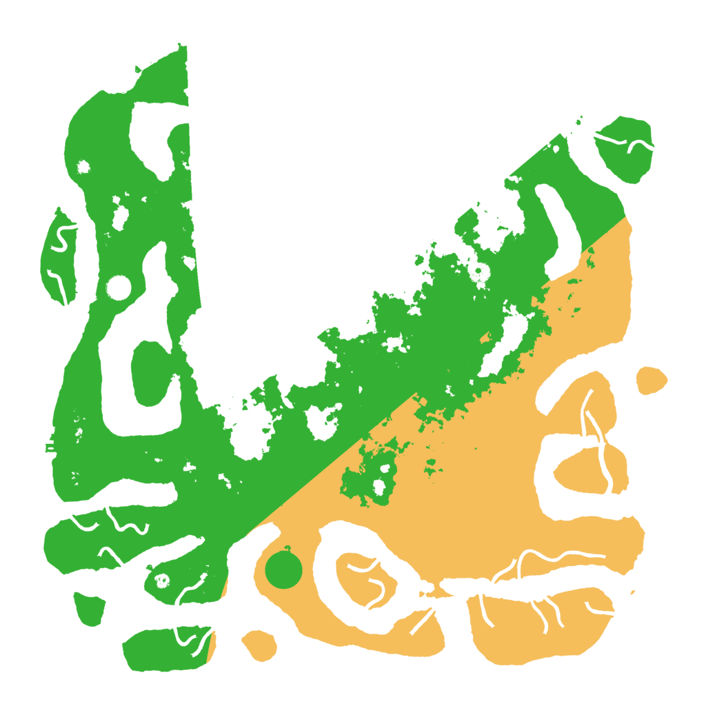 Biome Rust Map: Procedural Map, Size: 5000, Seed: 547948402