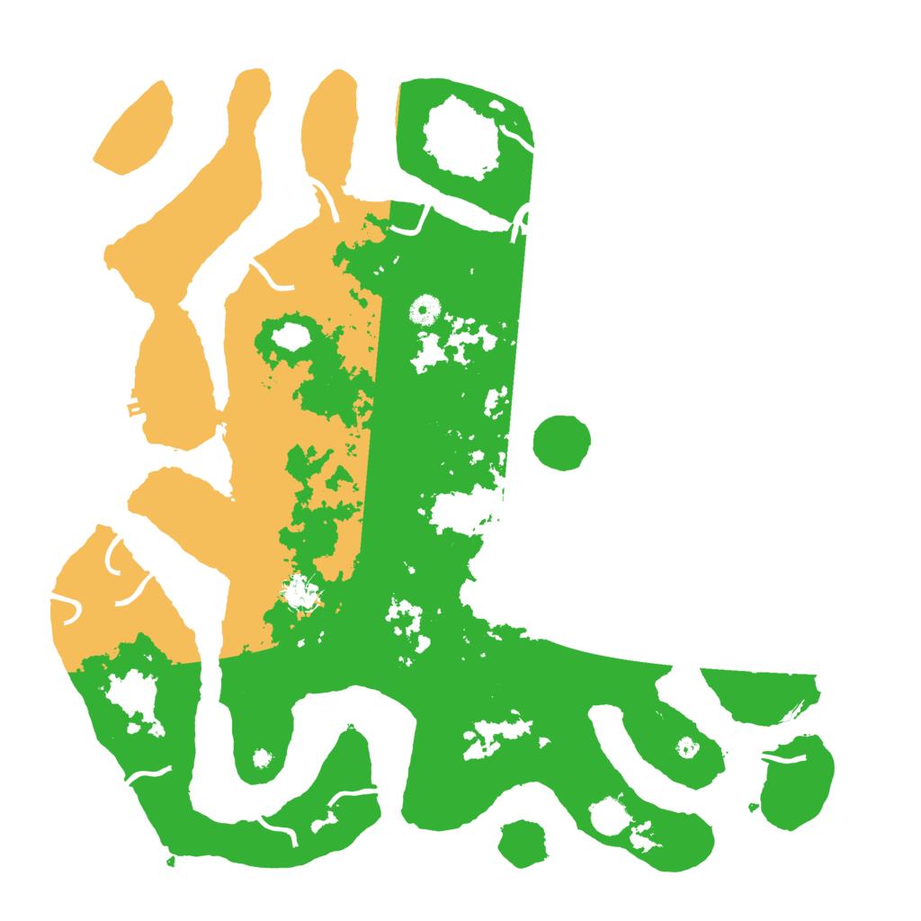 Biome Rust Map: Procedural Map, Size: 4500, Seed: 5345920