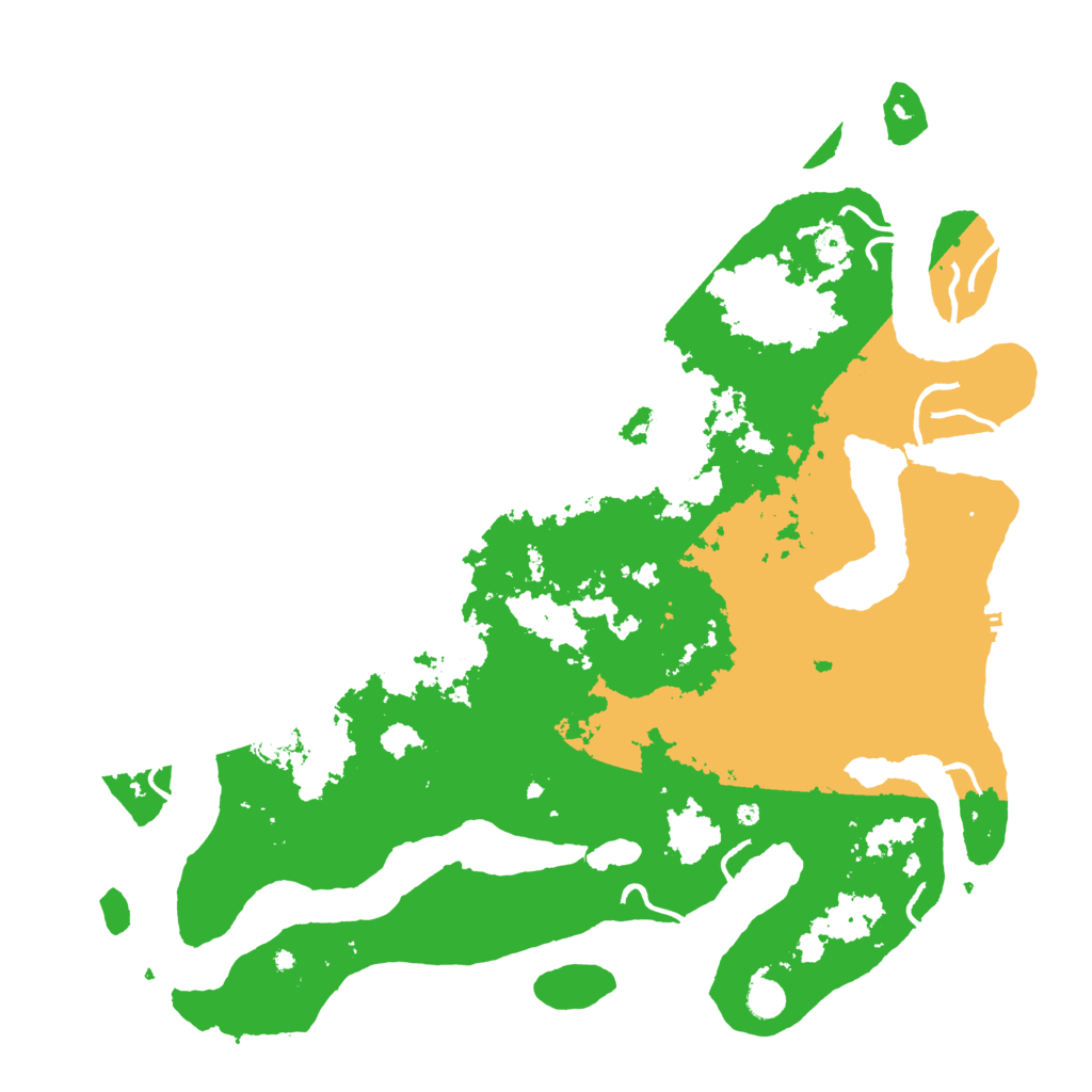 Biome Rust Map: Procedural Map, Size: 5000, Seed: 1514777783