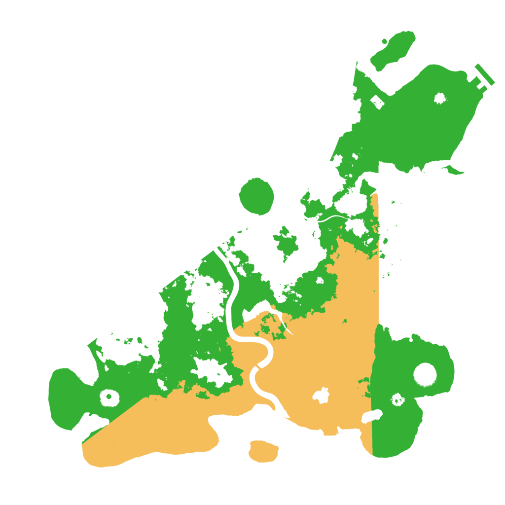 Biome Rust Map: Procedural Map, Size: 4000, Seed: 79645120