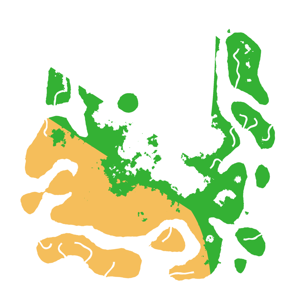 Biome Rust Map: Procedural Map, Size: 4000, Seed: 20220304