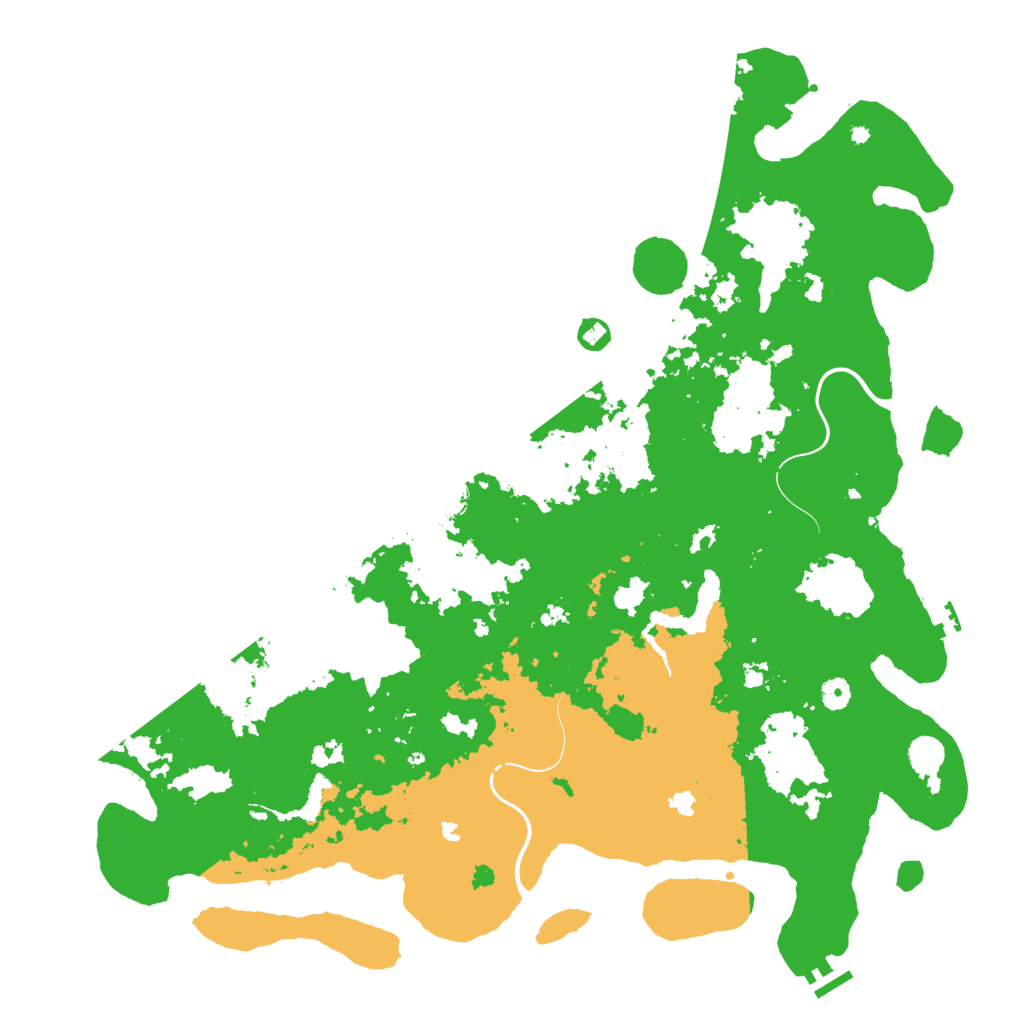 Biome Rust Map: Procedural Map, Size: 5000, Seed: 560
