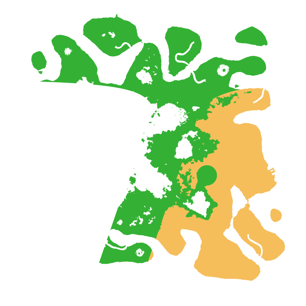 Biome Rust Map: Procedural Map, Size: 4000, Seed: 1379520