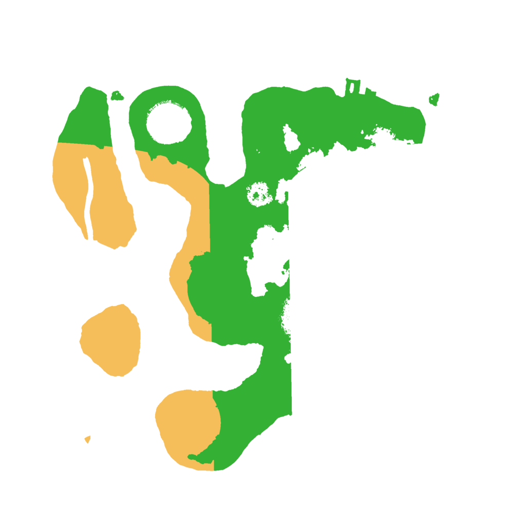 Biome Rust Map: Procedural Map, Size: 2200, Seed: 1738011476