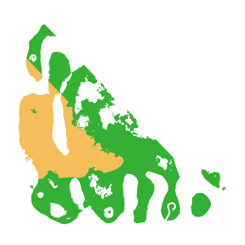 Biome Rust Map: Procedural Map, Size: 3500, Seed: 217628